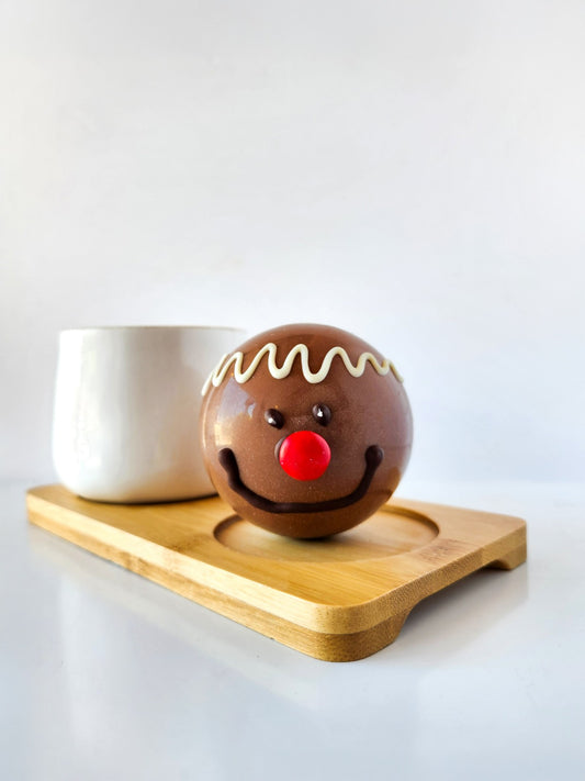 Bomba de Chocolate Navideña