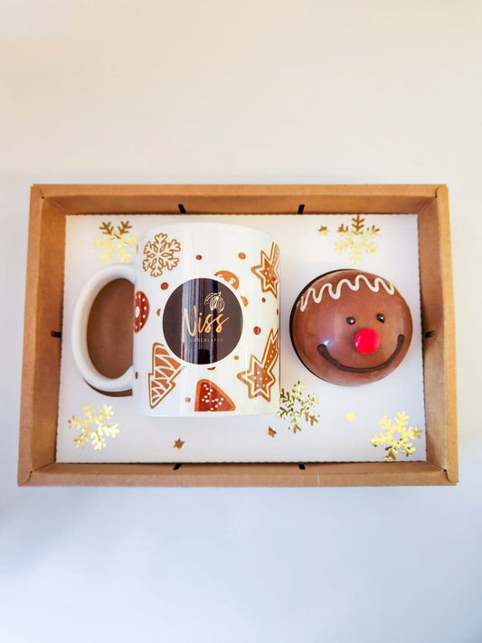 Box Bomba de Chocolate + Taza Navideña