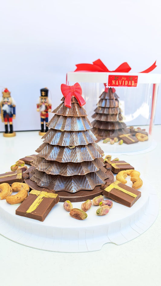 Árbol Navideño de Chocolate LECHE